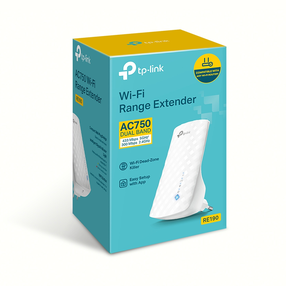 TP-Link WLAN-Repeater RE190 (AC750) TP-Link WLAN-Repeater RE190 (AC750)