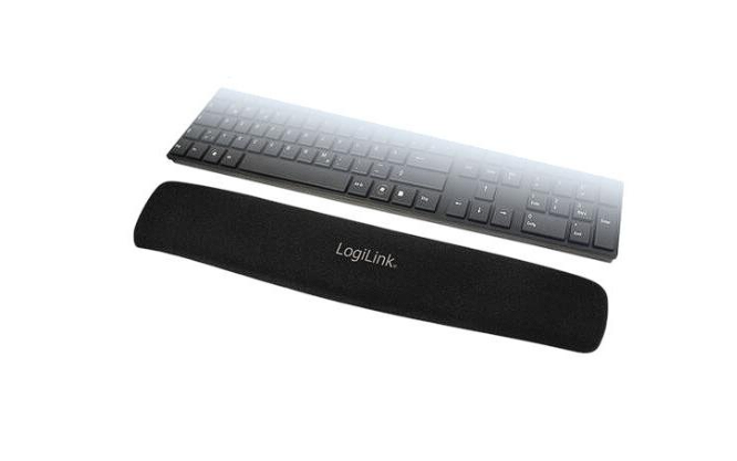LogiLink Handballenauflage Tastatur schwarz Gel